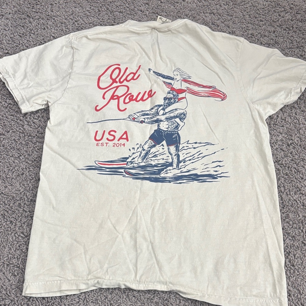 Old Row Sking Couple shirt